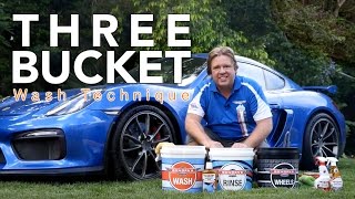 A Three Bucket Wash Technique, For A Safer Clean.