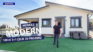 Urla Merkezde 100 Metrekare 3+1 Modern Çelik Projelerimiz | Alsancak Prefabrik&Çelik Yapı