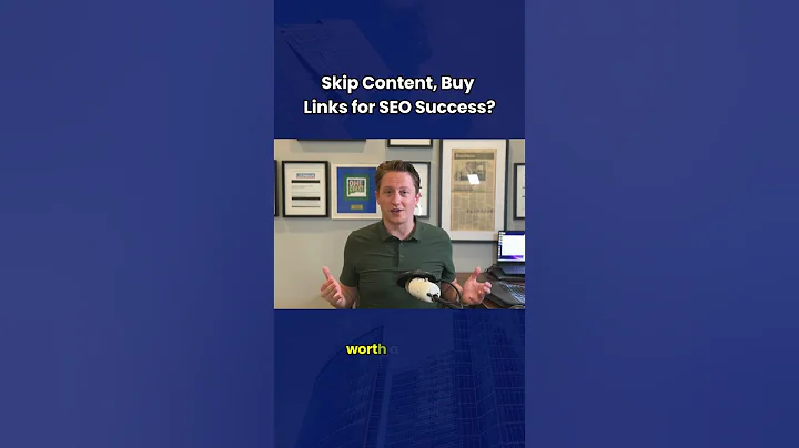 Skip Content, Buy Links for SEO Success?