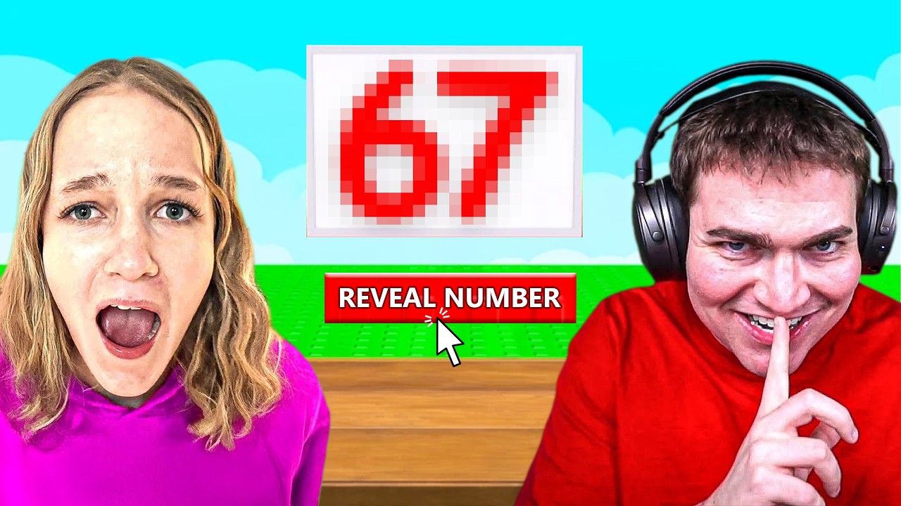 trolling my SISTER in guess the number!