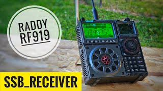 Raddy RF919  HF/AIR/VHF/UHF  AM/FM/SSB Receiver