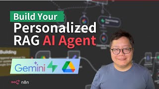 n8n: Build Your Personalized RAG AI Agent (Gemini x Superbase x Google Drive) screenshot 5