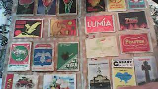 Match box labels book