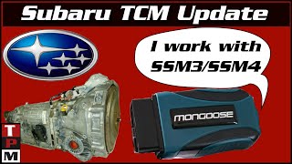 Subaru TCM update and Quick-learn with Mongoose Plus