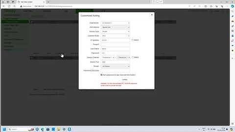 How to add tiandy 1st nvr to 2nd nvr remotely on static ip