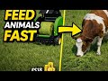 Feed Animals FAST with Grass 😱 | FS18 Time-Lapse Profit 💰”