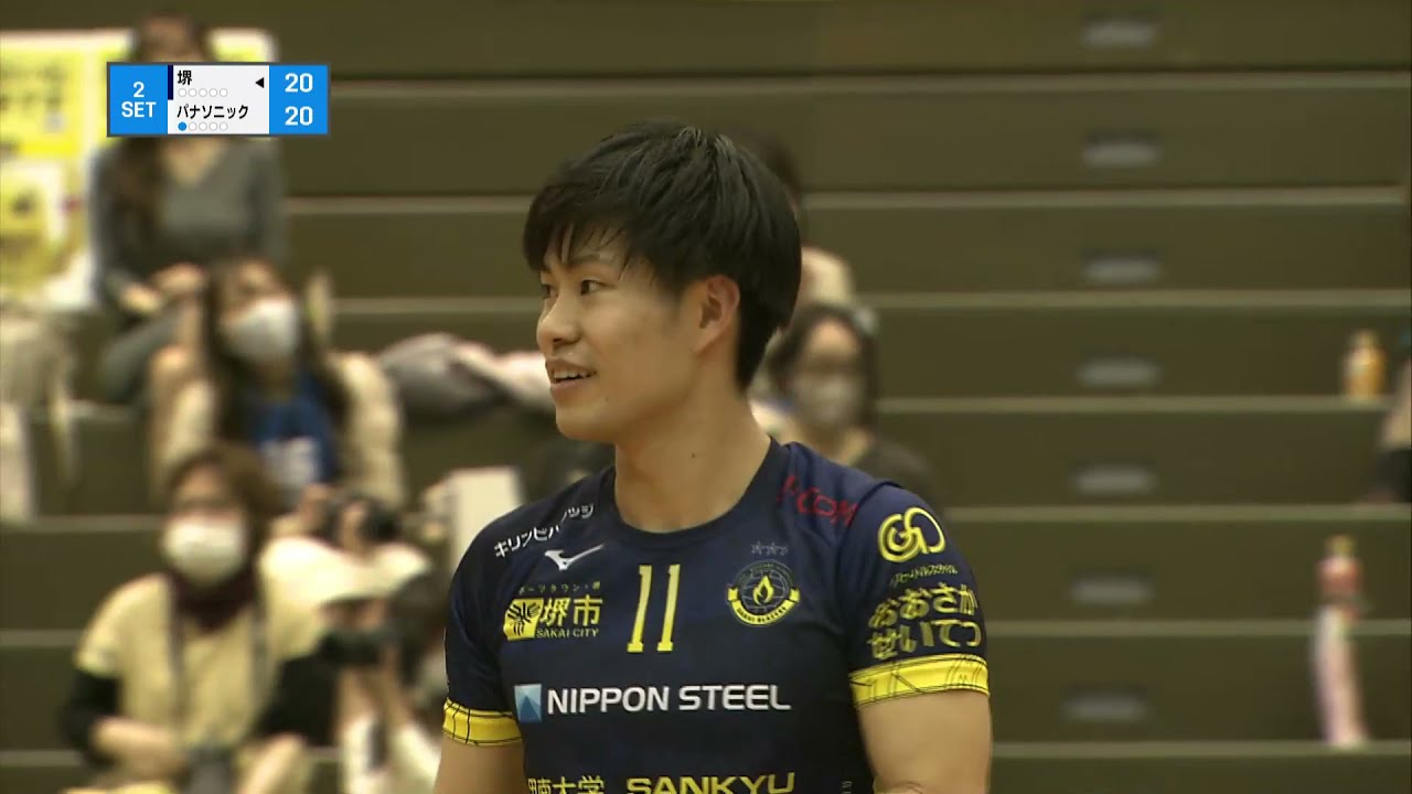 パナソニック パンサーズ バレーボール 2020-21V.LEAGUE 第36戦 堺ブレイザーズvsパナソニックパンサーズ戦