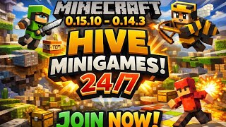 Minecraft 0.15.10-0.14.3 Server | Hive | 24/7 | Join Now screenshot 5