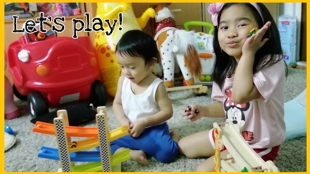 LET'S PLAY ZIG ZAG CAR SLIDE TOY FROM NINANG ELLEN AND ATE JENYVEB