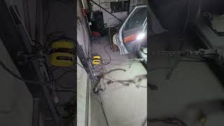 Volvo V50 side damage repair - part 4