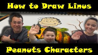 How to Draw Linus from the Peanuts Characters