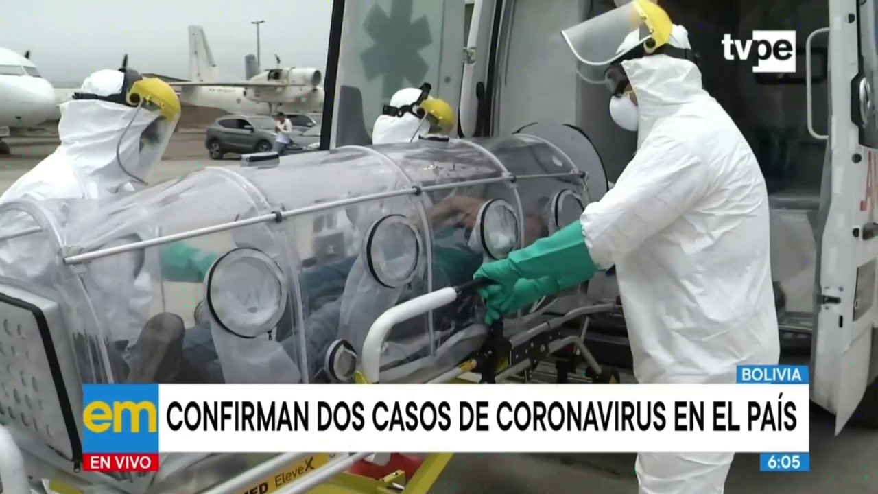 Bolivia: confirman dos primeros casos de coronavirus