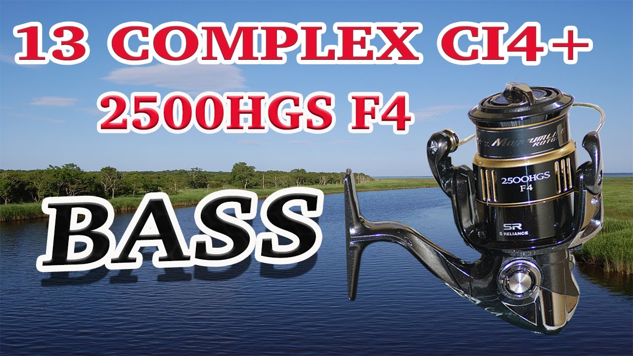 Shimano reel 13 COMPLEX CI4+ 2500HGS F4 From JAPAN