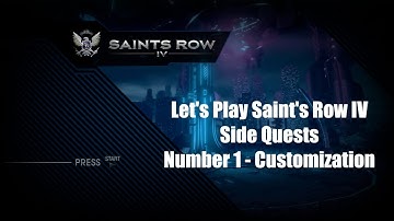Saints Row IV All New Gameplay - Side Quests number 1