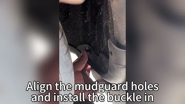 Easy to Install Mud Flap For Model Y Juniper