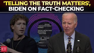 'Telling the truth matters...': Joe Biden calls Meta's decision to scrap fact-checking 'shameful'