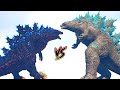 Godzilla bros vs godzillaghidorahrodan n mechagodzilla part 1 ark kaiju battle