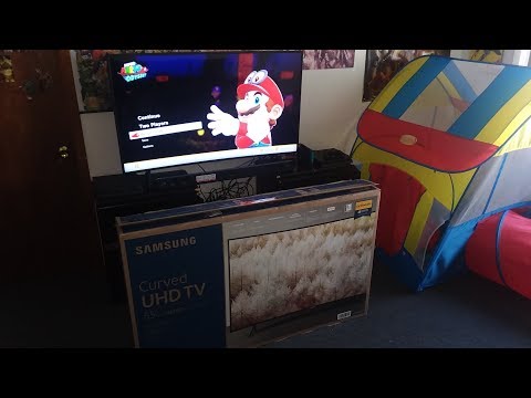 SAMSUNG Curved 55 4K TV UN55NU7300FXZA Ultra HD Smart 2018 model