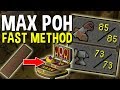 I Maxed My POH Using the Fastest Method Possible! Cost and EXP Analysis [OSRS]