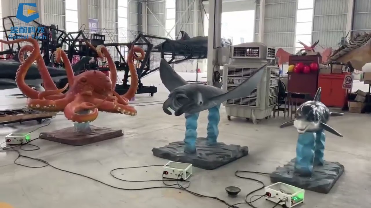 Zigong Dinosaur Facotry Custom Marine Animals Animatronic