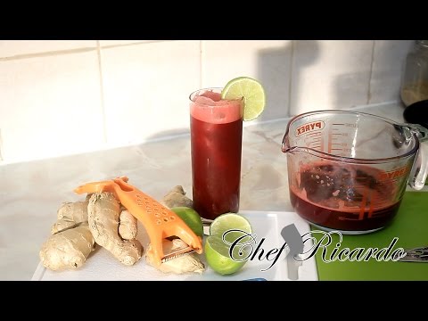 beetroot-juice-with-lemon-&honey-&-ginger-healthy-recipes-|-recipes-by-chef-ricardo