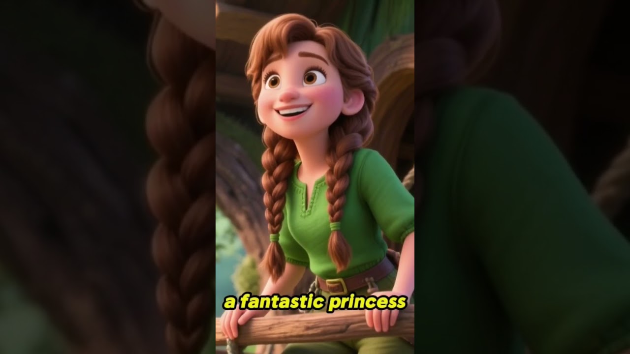 A princess who lives in a tree house not a castle! #fairytales #fantasy #princess #stroytime