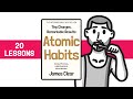 Atomic Habits Summary 📖 20 Lessons - James Clear