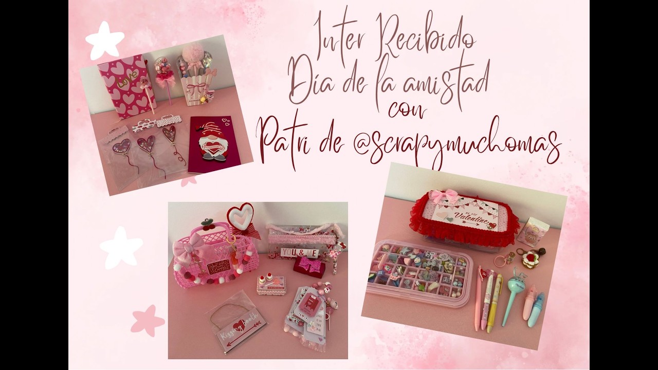 Inter del Día de La Amistad que me envía Patri de @scrapymuchomas9109