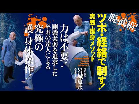 脱・武術！ツボ・経絡で制す！－実戦・護身メソッド－ Master Shosui Iwaki: The Art of Powerless Self-Defence