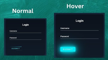 Animated form With light blue button using only html and css