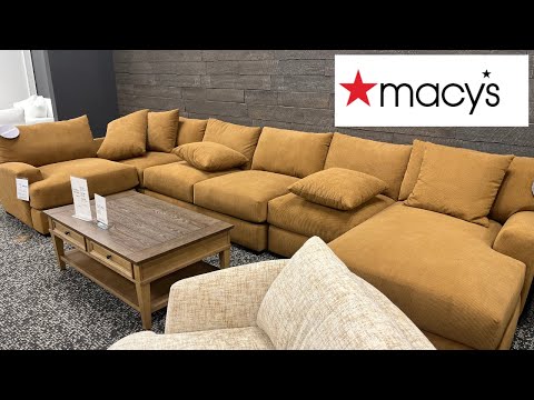 Walking Into Macy’s Furniture | Sofa & Sectional Tour (In-Store Walkthrough)