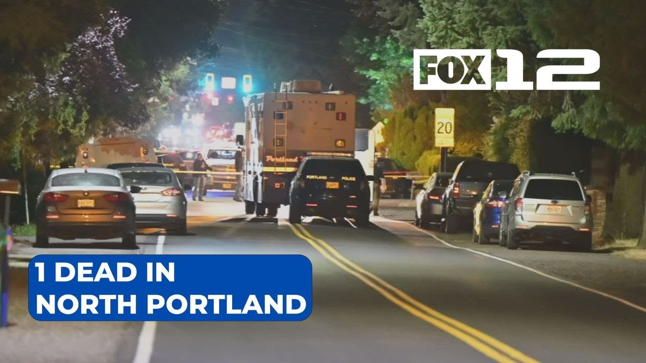 1 dead following shooting in North Portland - YouTube