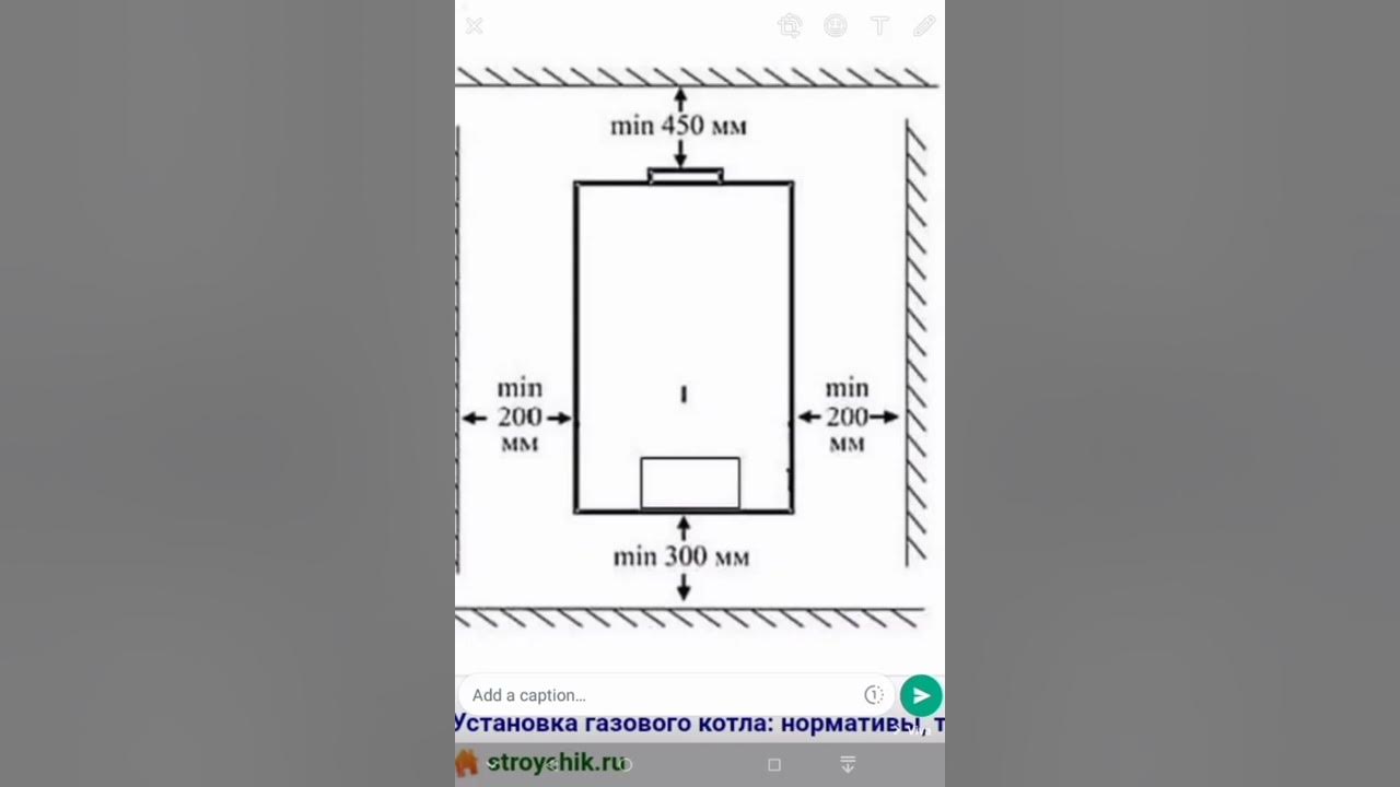 Схемы установки настенных газовых котлов. Схемы установки настенных газовых котлов