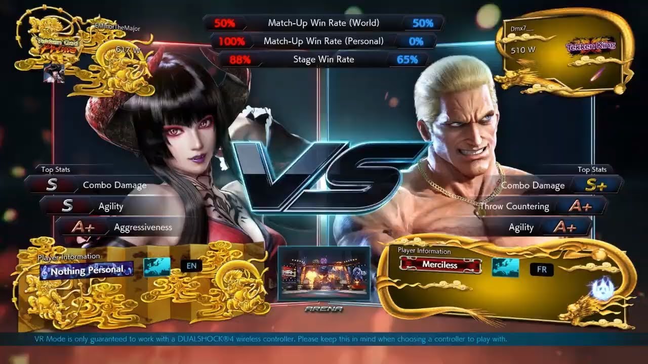 Tekken 7: Online Challenge #1 EU WEST TOP 8 (RIZE EMINOR) vs (PIKA)