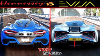 Forza Horizon 5 | Hennessey VS Fastest Electric Cars | 500KM!!!