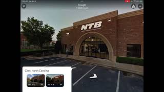 Abandoned N-T-B Tire Shop In Cary, NC