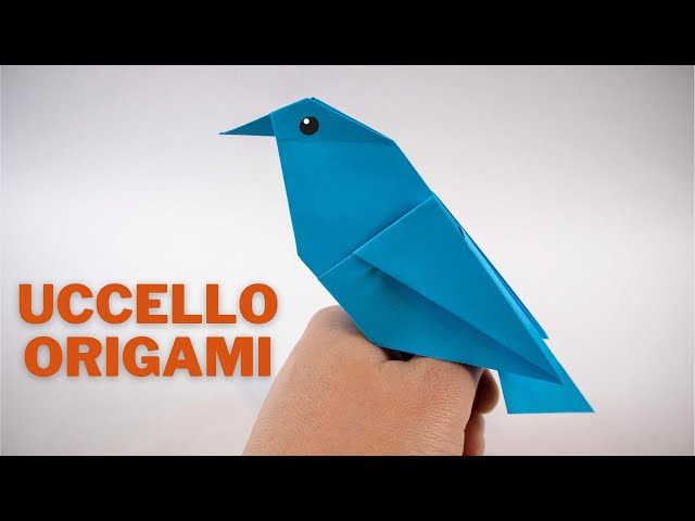 Come fare un uccellino di carta - Origami Semplice 