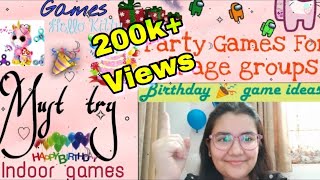 Awesome BIRTHDAY GAMES for Kids/Family | Fun Party Game Ideas That Are Great for Groups | screenshot 5