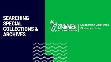 Searching Special Collections and Archives