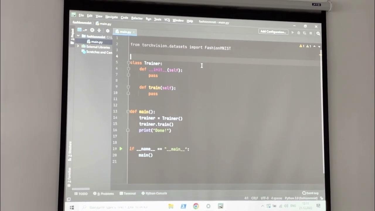 Data set creation with Torchvision. Tips on python - YouTube