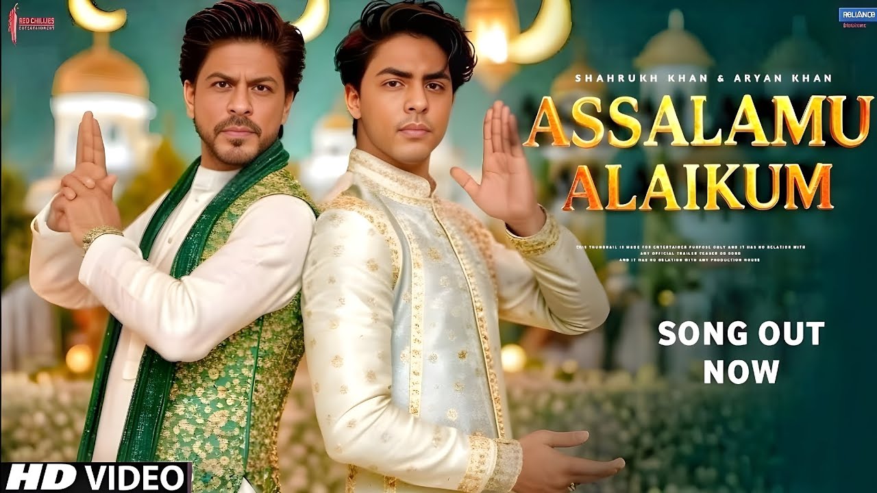 Assalamu Alaikum Song - Aryan Khan | Shahrukh Khan | Srk Songs | Shahrukh Khan Songs | Fan Made Song
