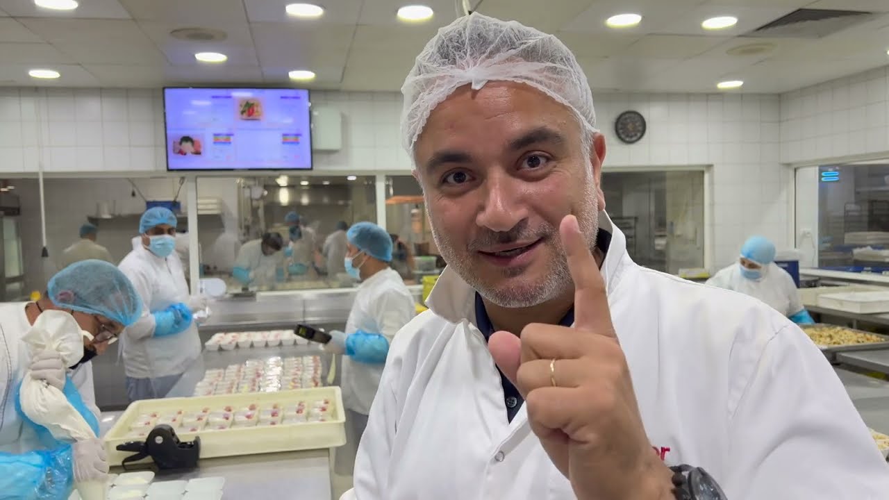 Food for Planes: How Middle East Airlines Meals Are Prepared. Feeding 14,000 Travelers Daily