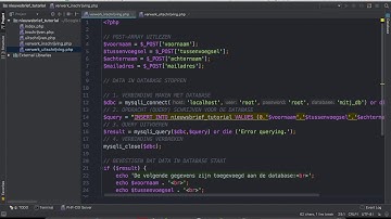 PHP P1L8 - Nieuwsbrief Webapp deel 2 (databasen in PHP & MySQL)
