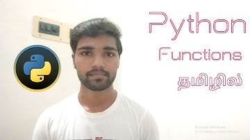 Functions (PART-2) in Python programming in Tamil | Python series 13 | JTECHCODE 2.O
