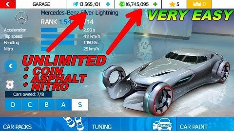 How to hack Asphalt Nitro unlimited money/nitro and all cars unlocked
