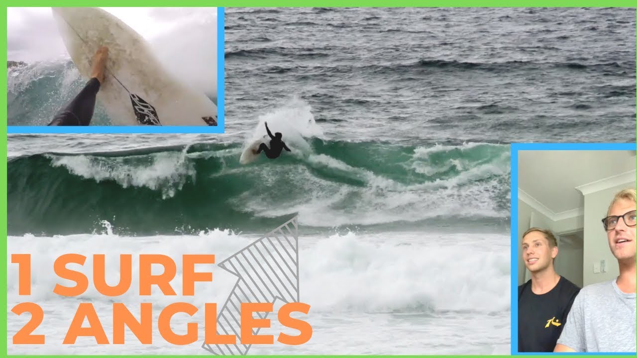 What Surfing Is Really Like Stormy Beach Break, Sydney Kale Brock YouTube