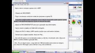 Bug Presentes (Marvel A. A.) com Mouse Recorder