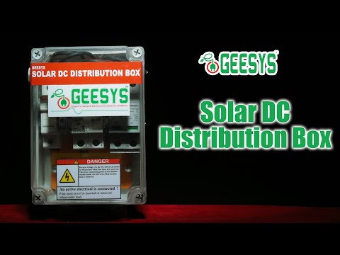 Solar DCDB | GEESYS | Solar DC Distribution Box | Solar ACDB DCDB