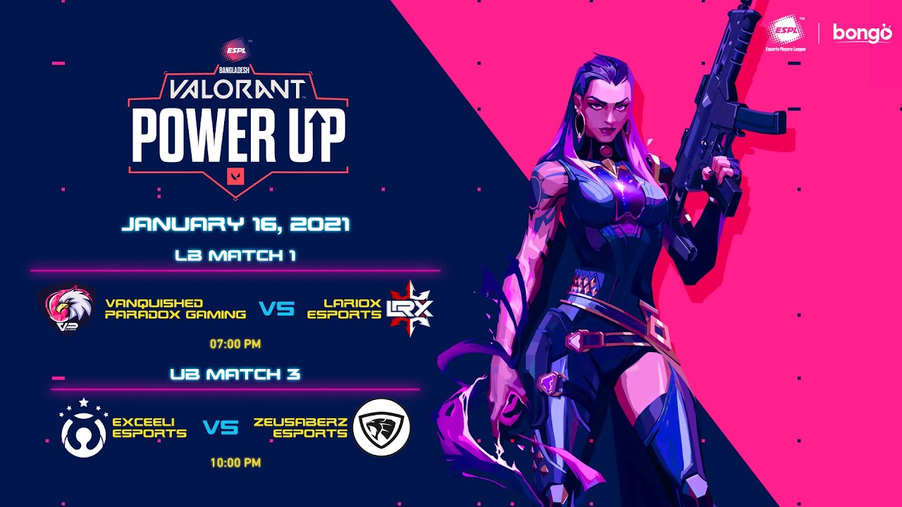 🔴 LIVE | ESPL Valorant PowerUp Bangladesh | Invitational Cup LB Match 1 & UB Match 3 | BO3 ||