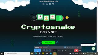 CRYPTOSNAKE Play to Earn - Blockchain NFT gaming screenshot 1